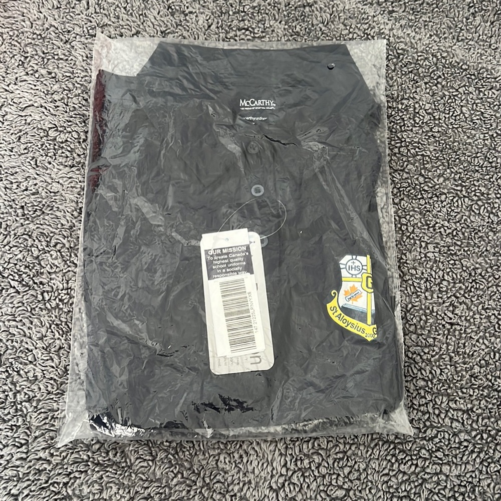 BNWT McCarthy St Aloysius Gonzaga Secondary School Uniform T Shirt